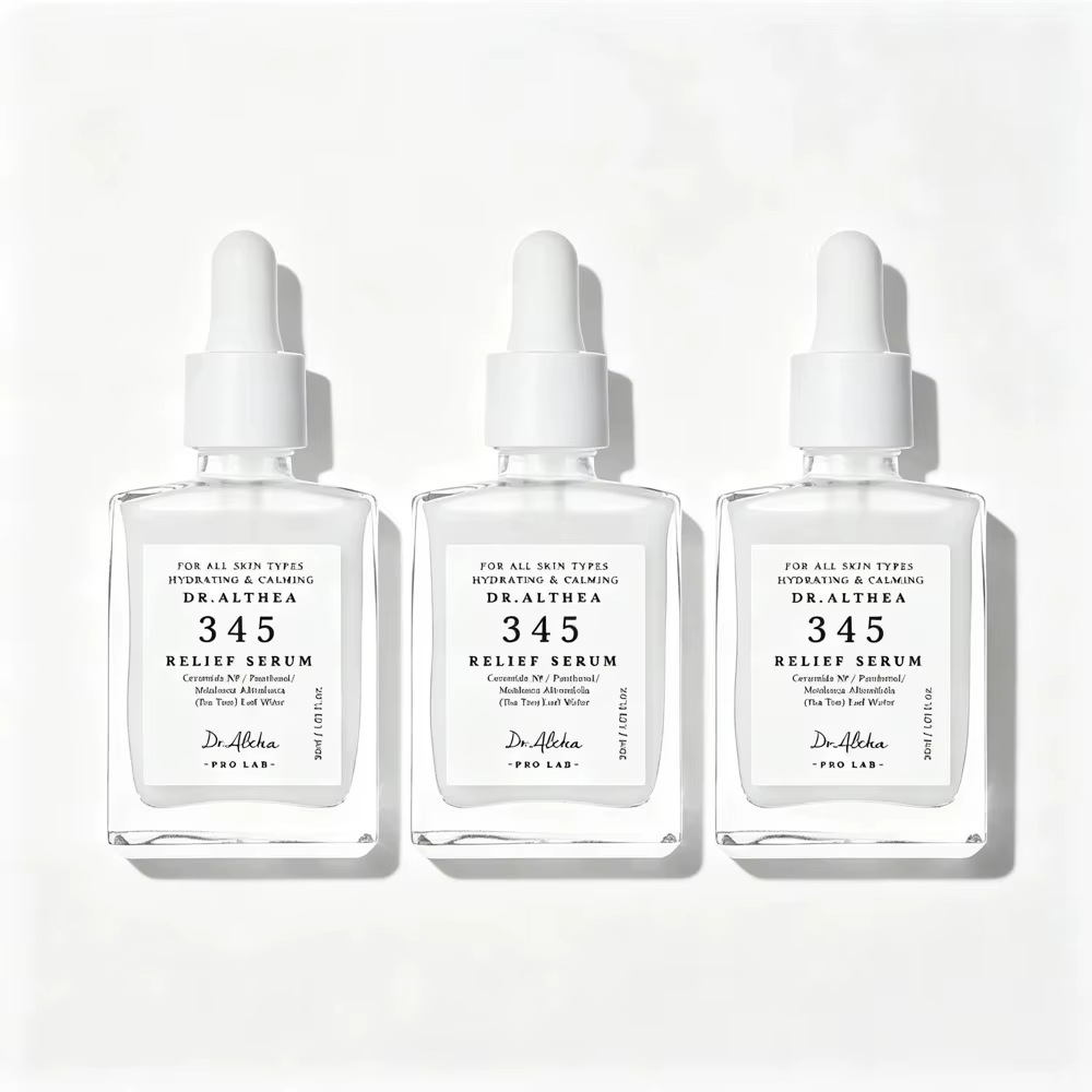 Sérum Apaisant Dr.Althea 345, Essence Hydratante et Calmante, Nourrit Doucement la Peau, Améliore les Rougeurs et la Sécheresse, Pour Peaux Sèches et Sensibles, 30ml