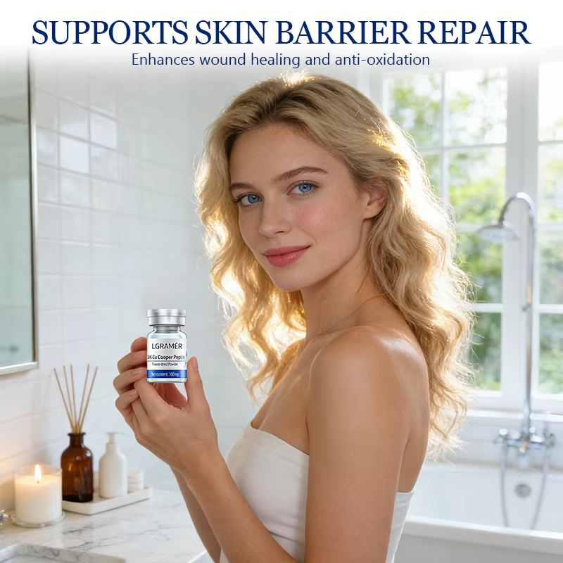 Sérum aux peptides de cuivre GHK-Cu pour le visage - Réparateur