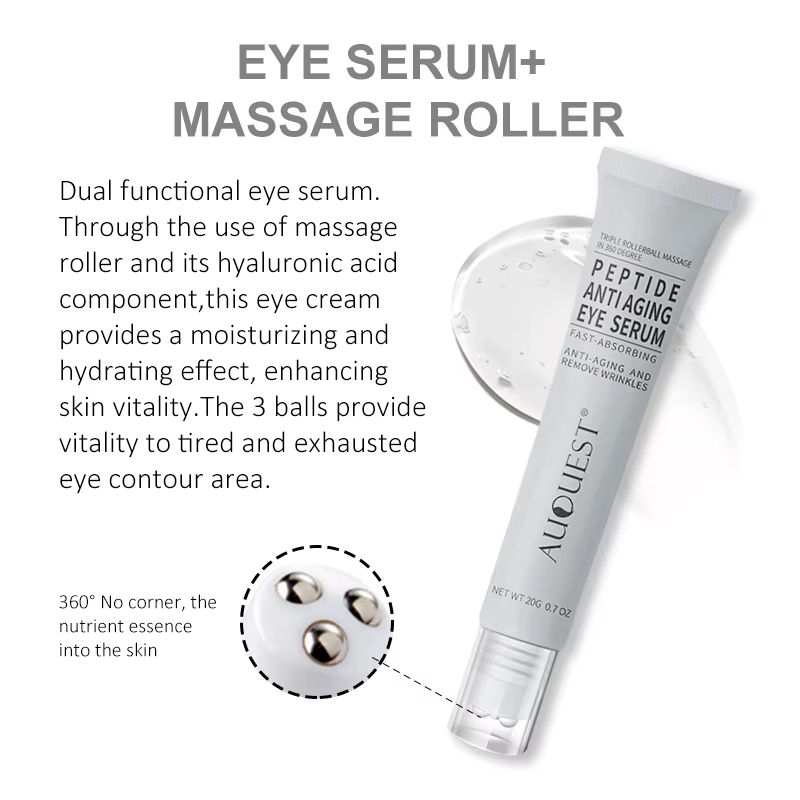 Crème aux peptides pour les yeux