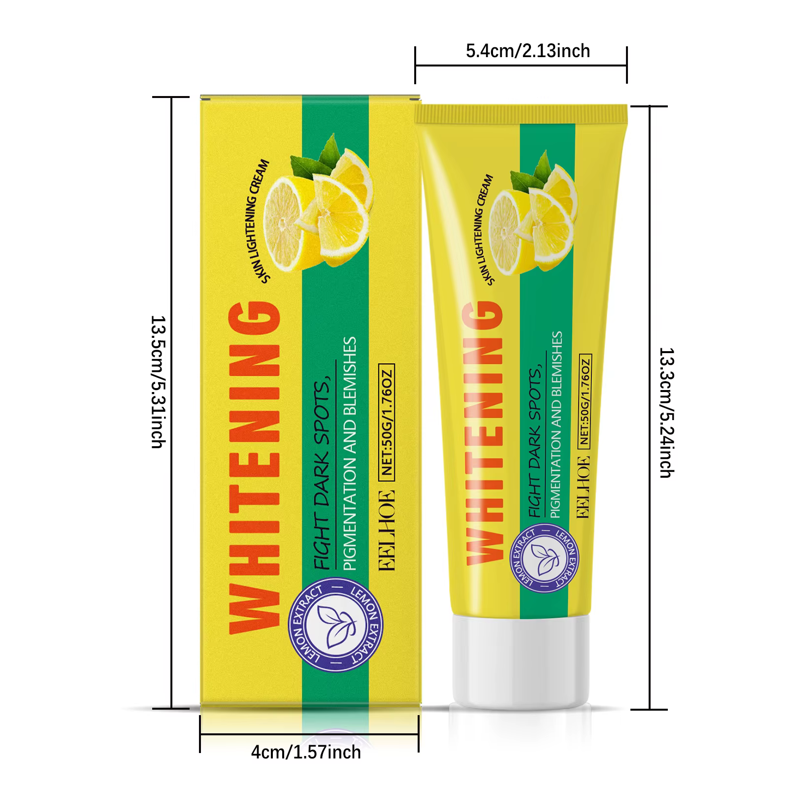 Lotion pour le corps éclaircissante au citron