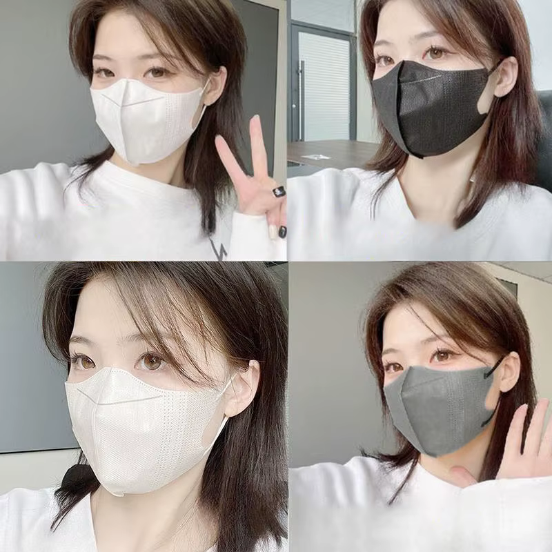 10/100 pièces masques de Protection 3D Protection efficace masques de Protection respirants à la mode masques à la mode masques jetables