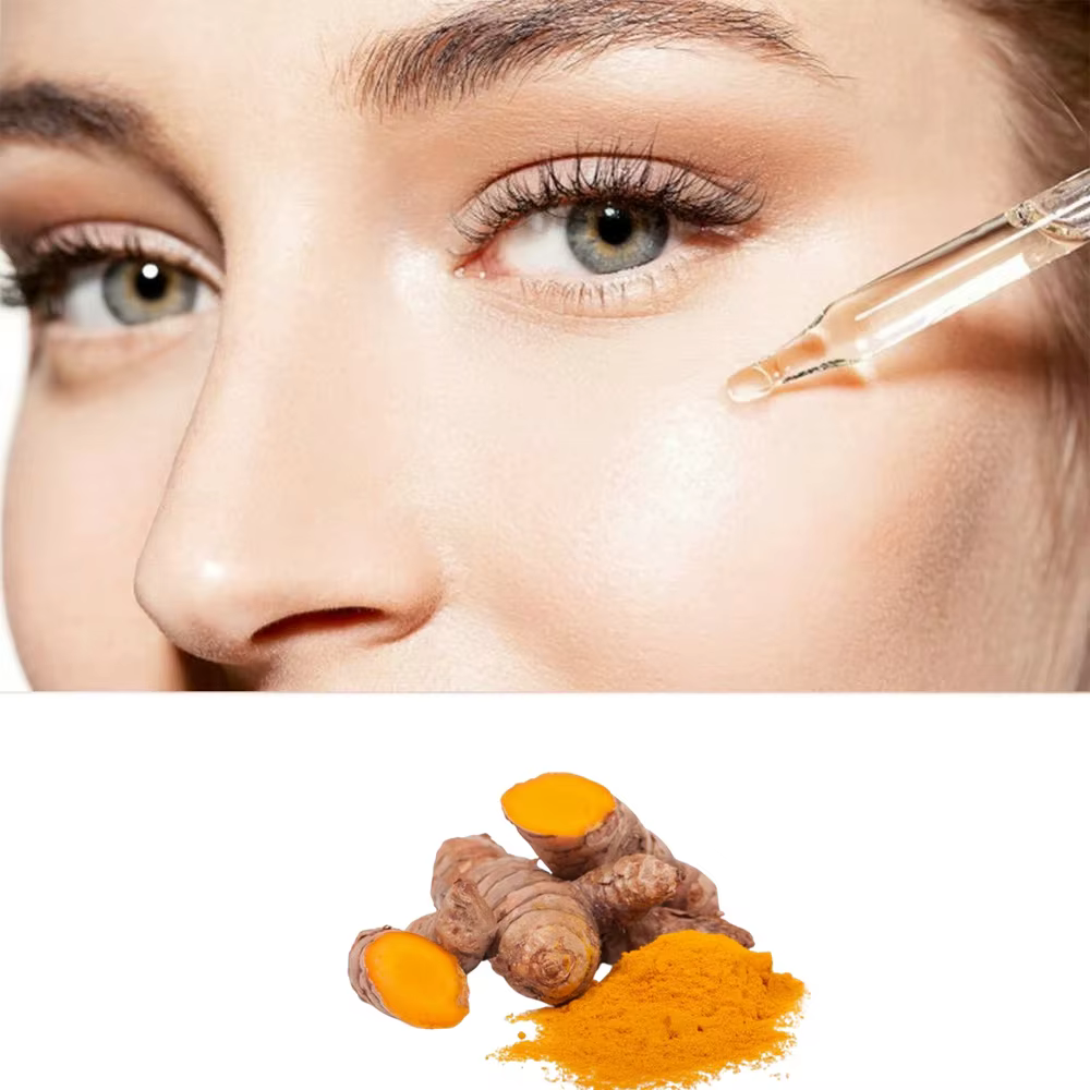 Sérum hydratant pour le visage au curcuma