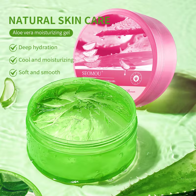 Gel d'aloe Vera 99%, hydratation en profondeur et hydratant pour le visage