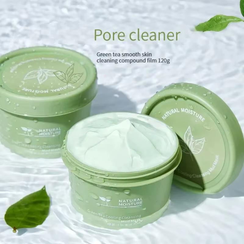 Masque de boue glacée au thé vert