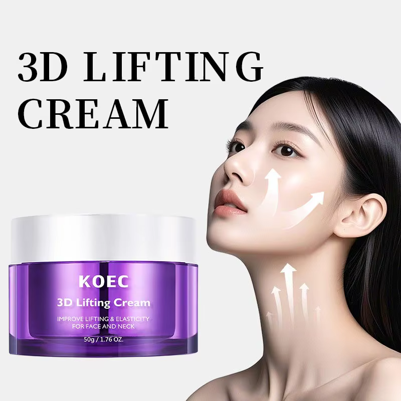 Crème liftante 3D pour le visage et le cou
