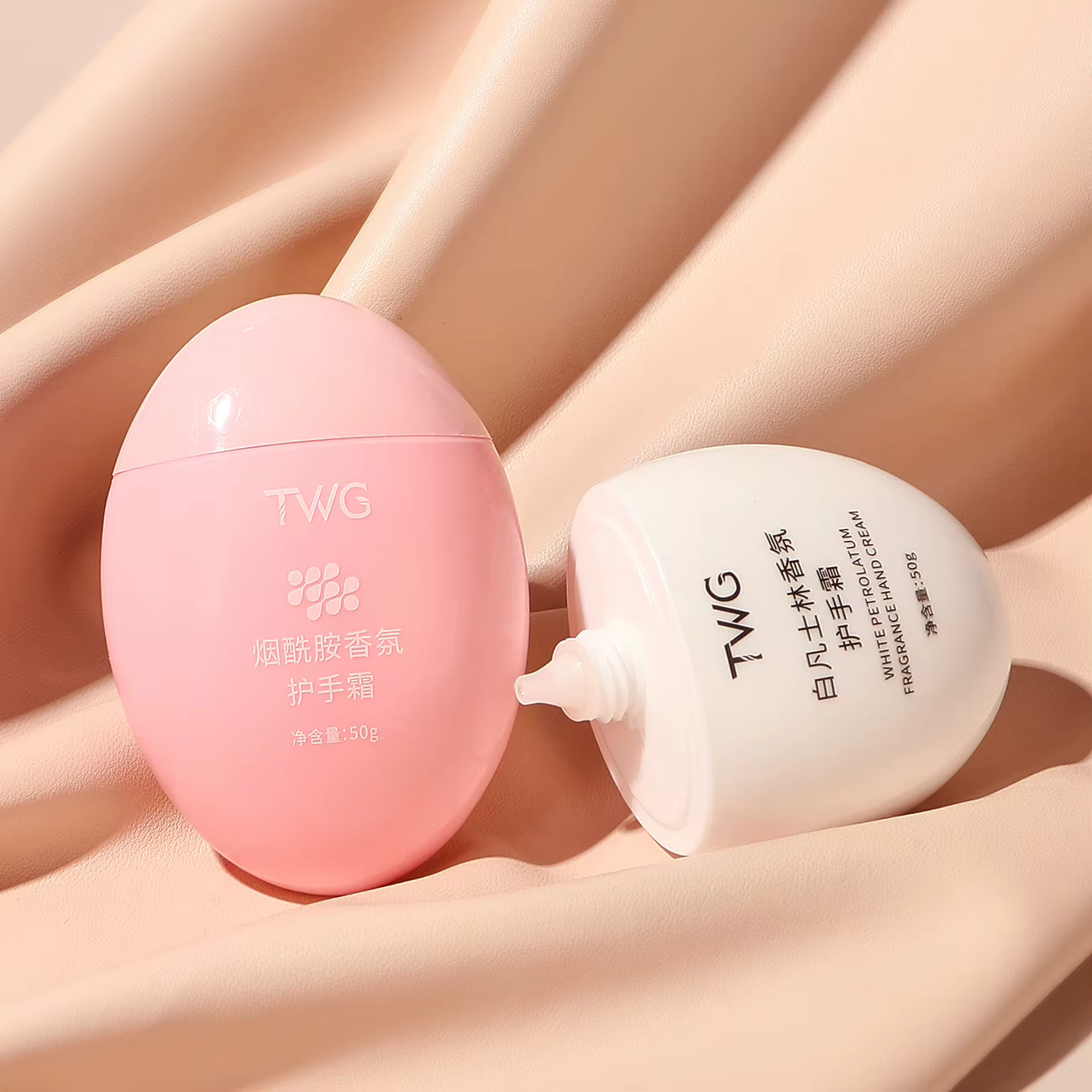 TWG crème pour les mains humide en forme d'œuf Essence hydratante multi-usages parfum fin
