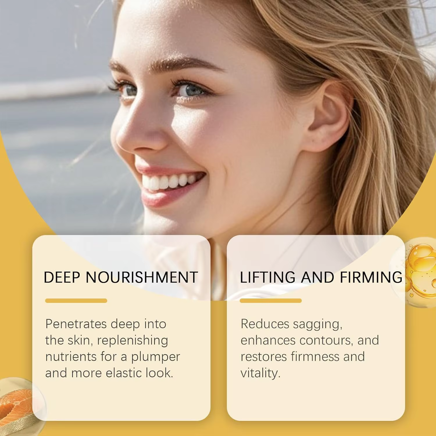 Ampoule de Lifting intensive au collagène profond pour le visage