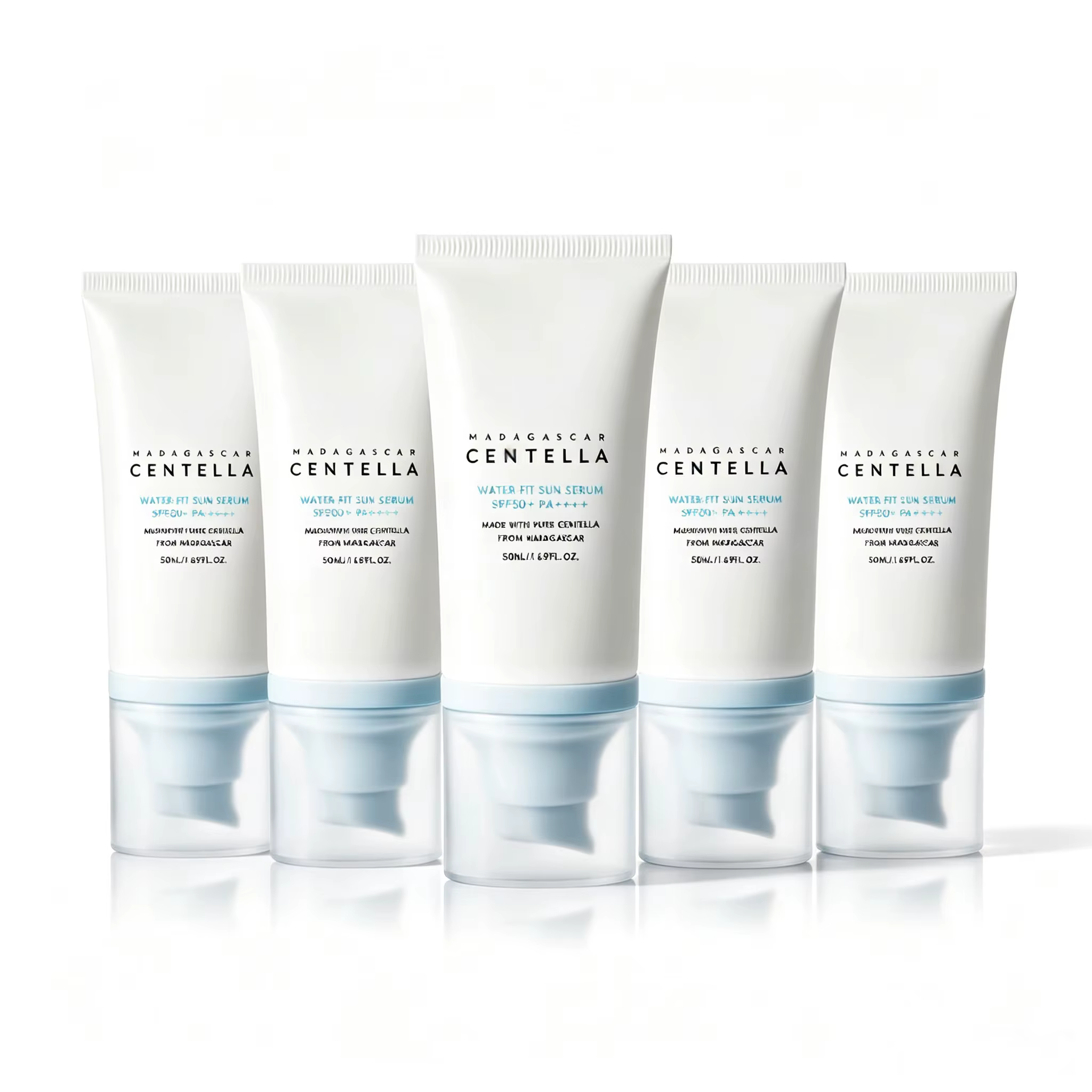 Crème solaire SPF50+ Centella – Protection UV forte à base d'eau avec soin hydratant