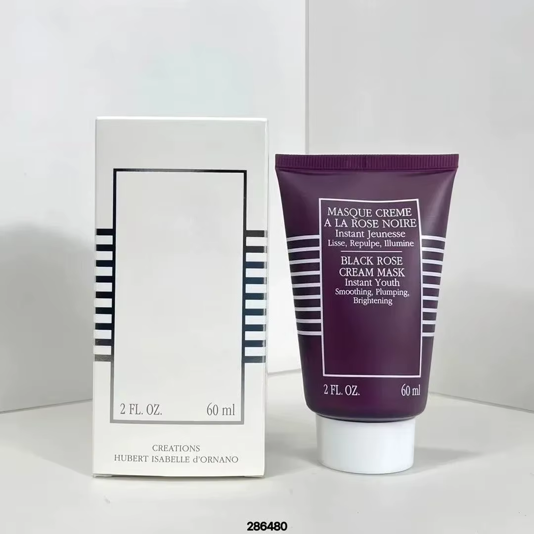 Masque de nuit / Masque crème à la rose noire / Velours