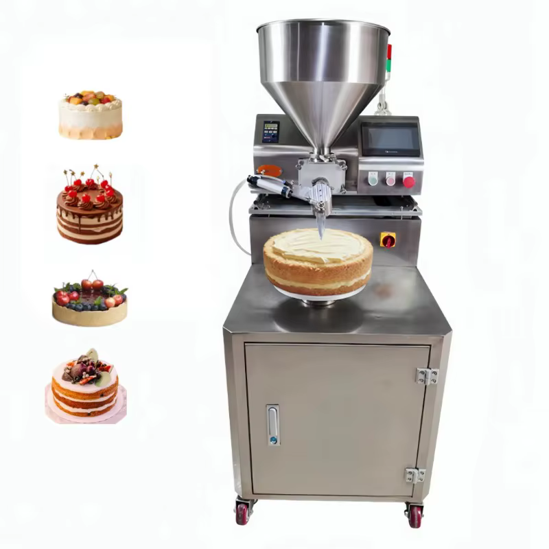 Équipement de décoration de gâteaux personnalisé pour usage commercial, lisseur de crème pour gâteaux ronds