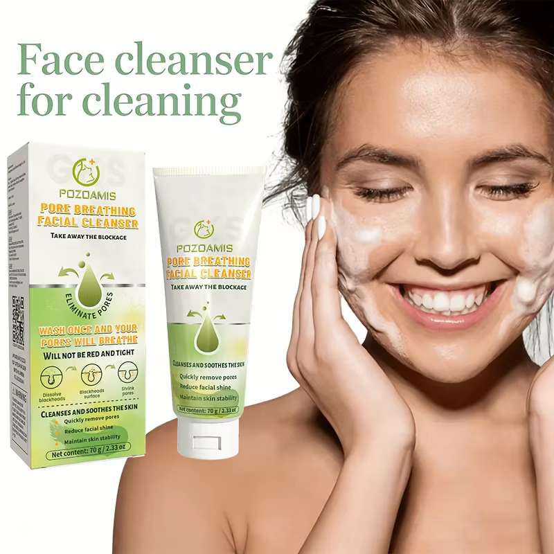 Nettoyant visage qui nettoie en douceur et apaise la peau