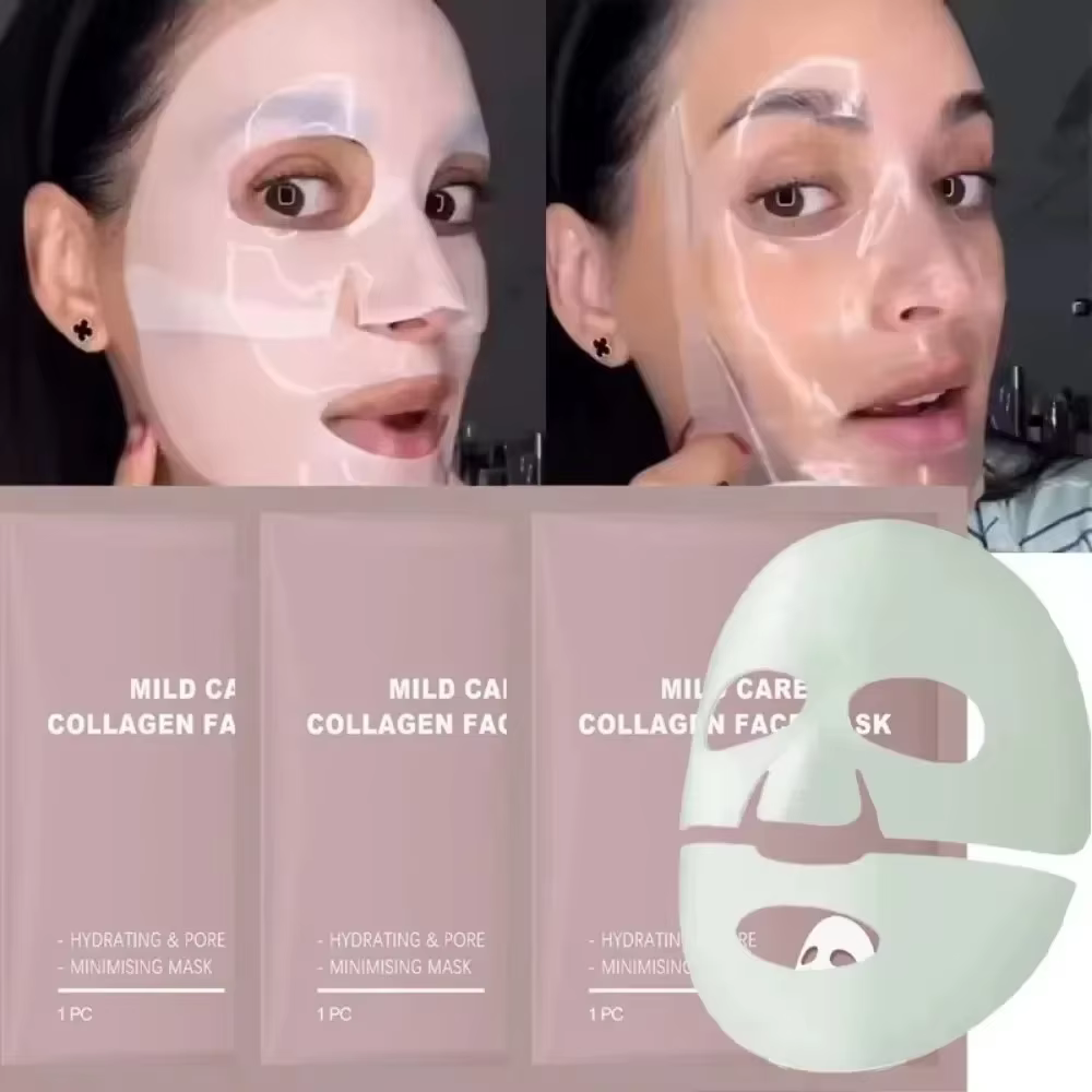 Masque facial au collagène Bio