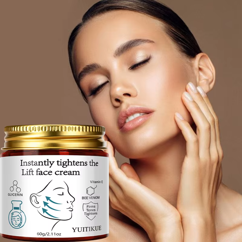 Crème pour le visage au venin d'abeille YUITIKUE - Effet tenseur instantané