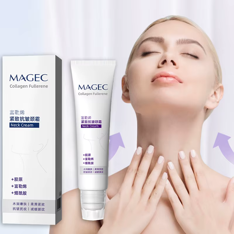 Crème hydratante élastique pour le cou à la camomille 50g – Hydratation intense