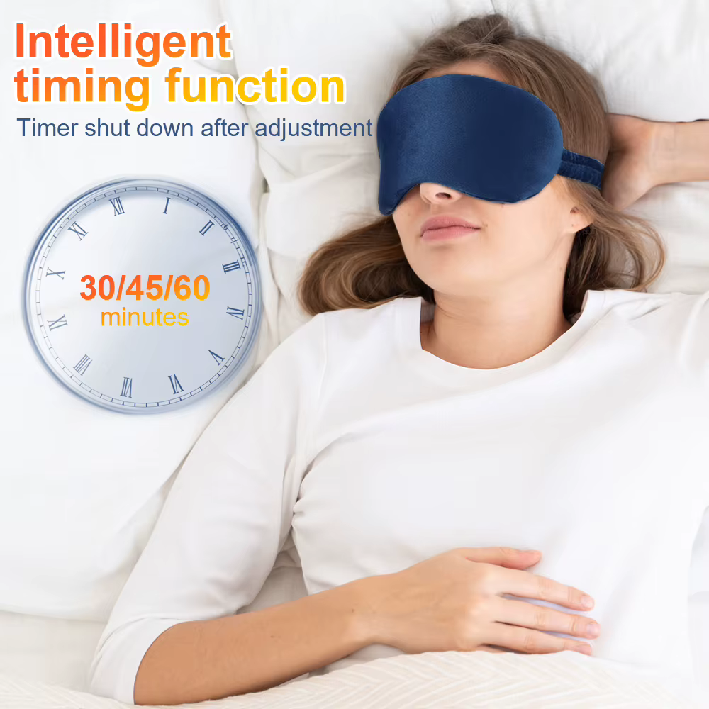 Masque pour les yeux chauffant électrique