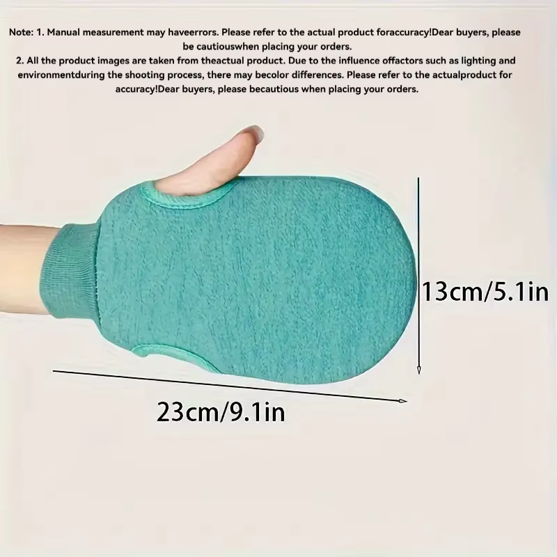 Gant exfoliant (1 pièce) - Gant exfoliant pour peaux mortes