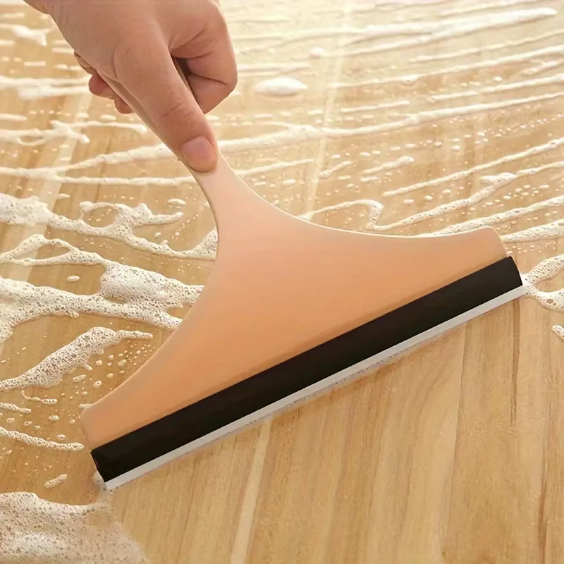 Raclette en silicone pour nettoyage de vitres, pare-brise de voiture, salle de bain et cuisine