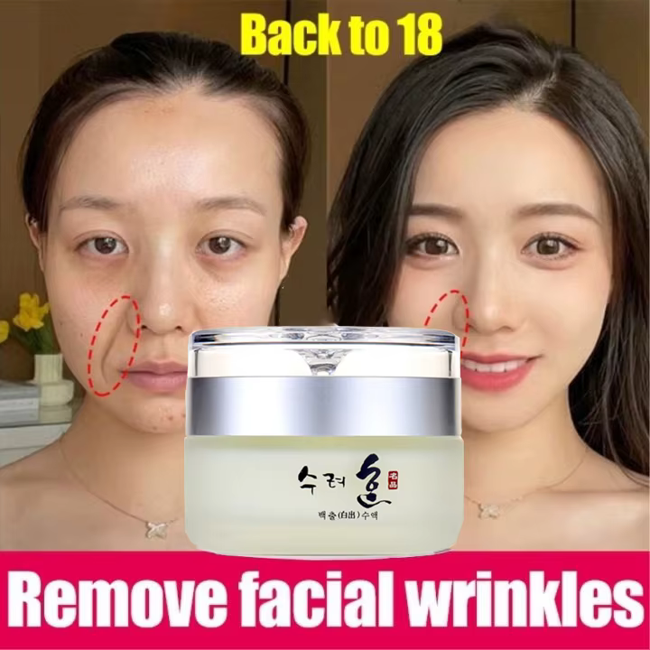 Crème pour le visage raffermissante au collagène
