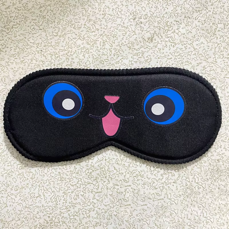 Masque de sommeil mignon à motif de dessin animé