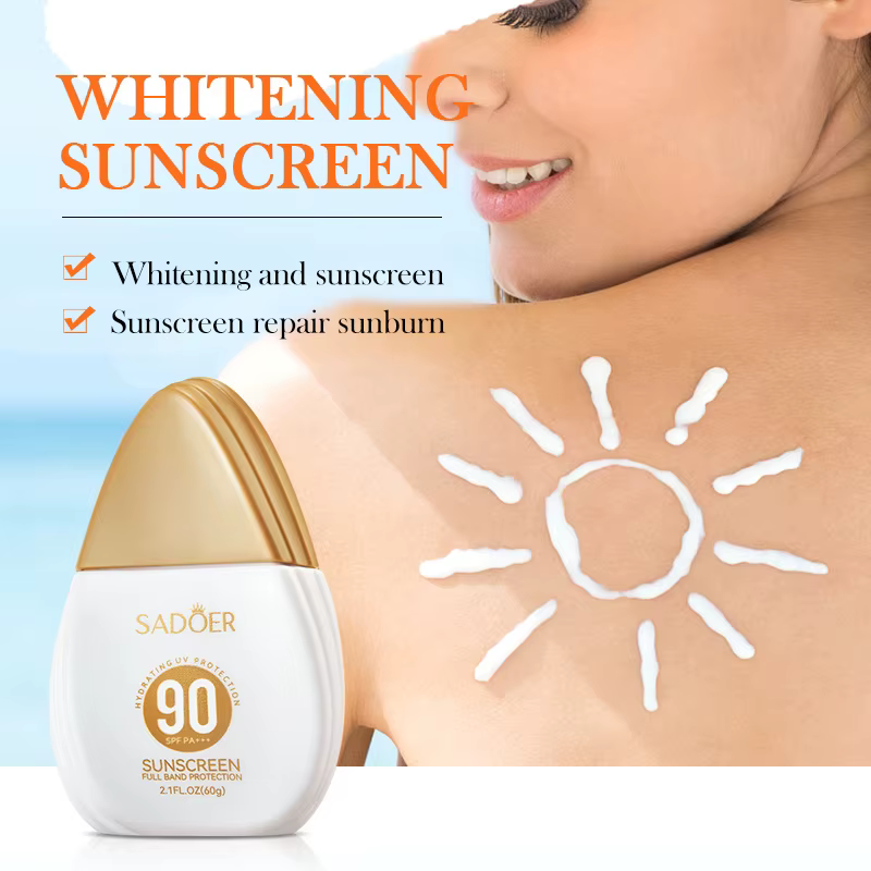 Spf 90+ crème solaire pour visage corps