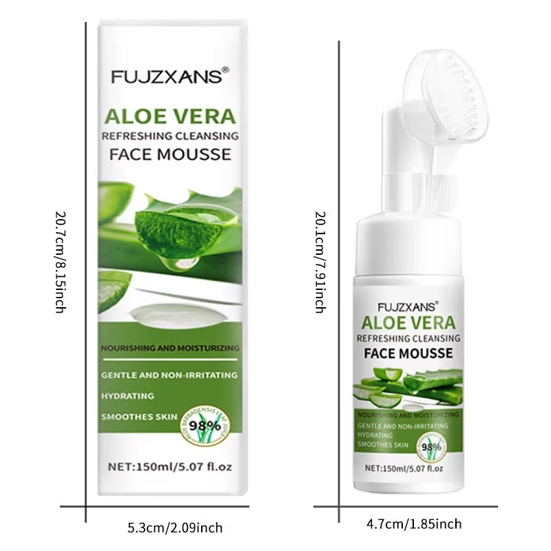 Nettoyant à l'aloe Vera pour le visage