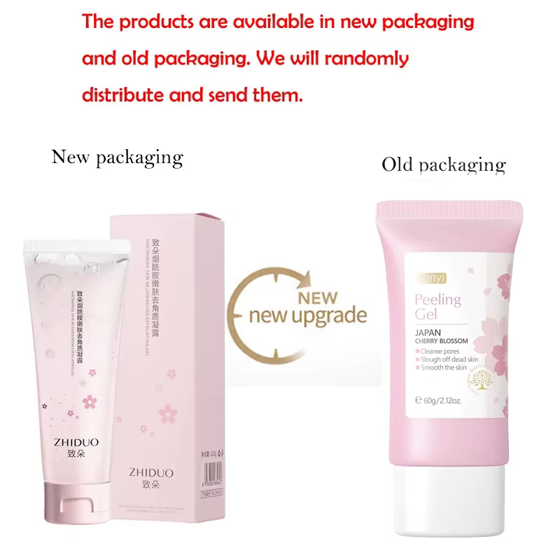 Gel exfoliant pour le nettoyage en profondeur du visage