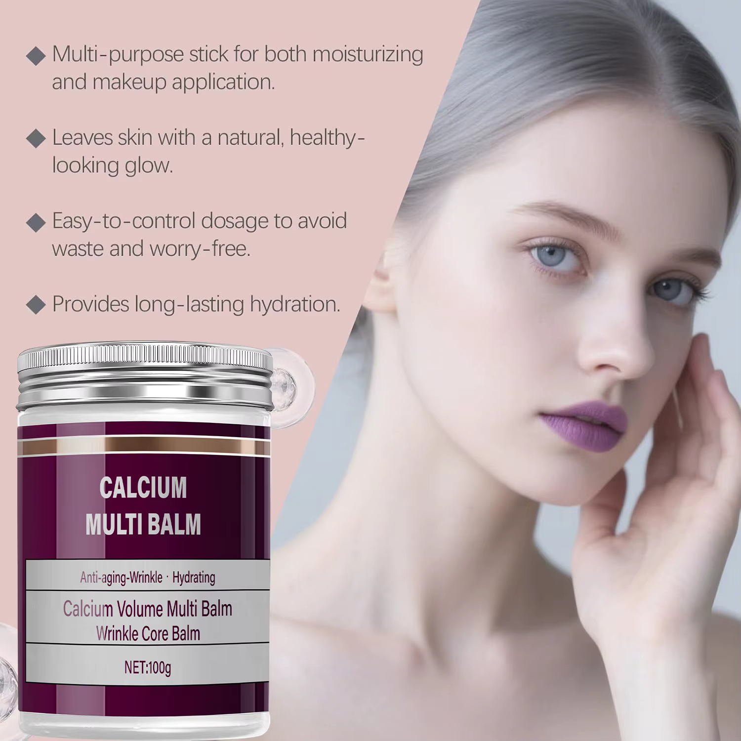 Baume multi-calcium au rétinol et au venin d'abeille – Formule hydratante anti-rides pour hydrater