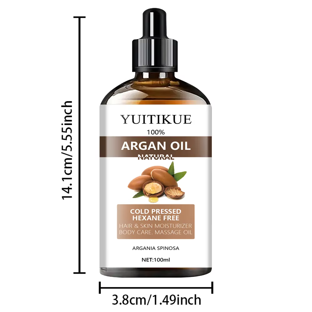 Huile d'argan marocaine 100 % pure