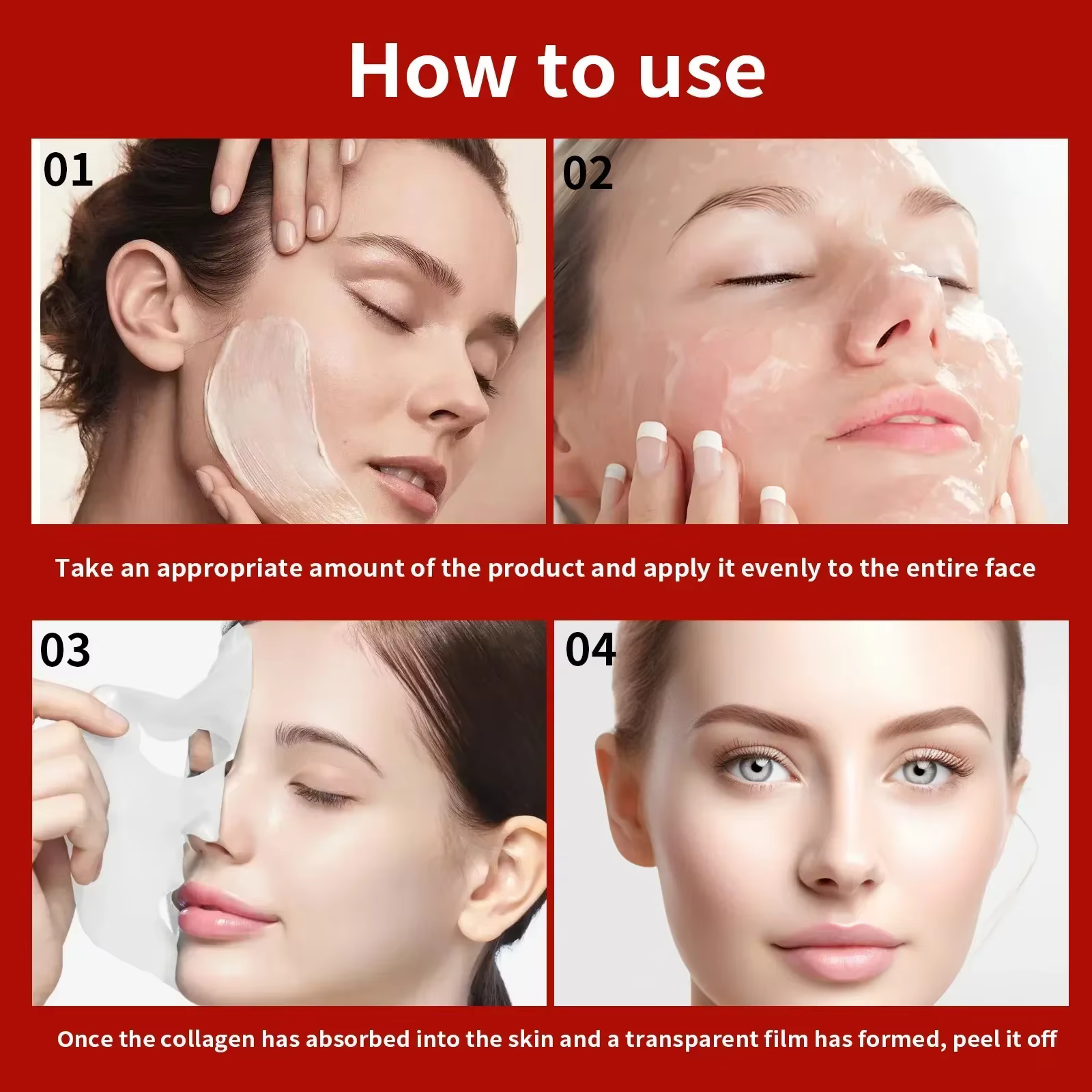 Real Collagen Fit, masque enveloppant au collagène