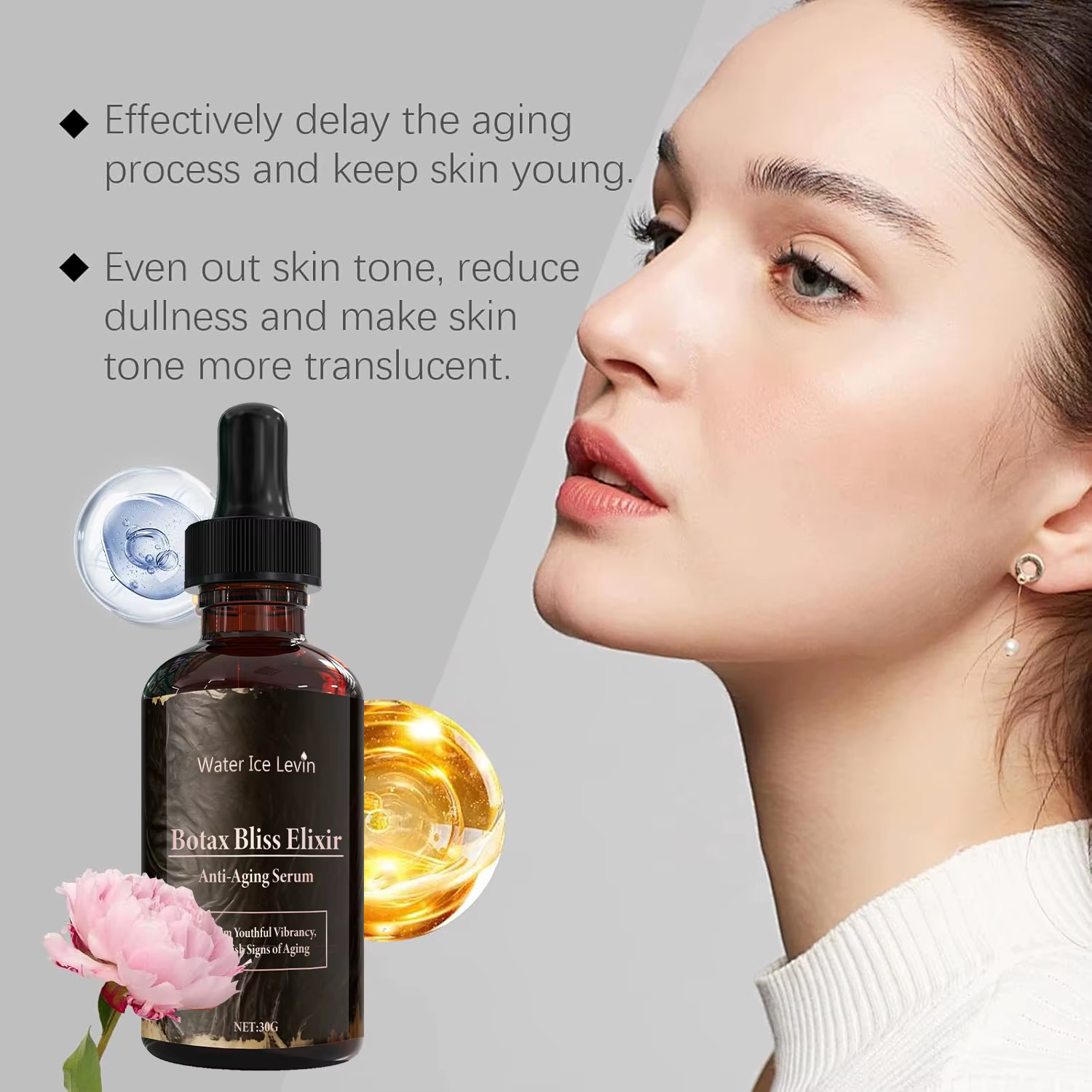 Sérum anti-âge Botax Bliss Elixir au rétinol et au venin d'abeille