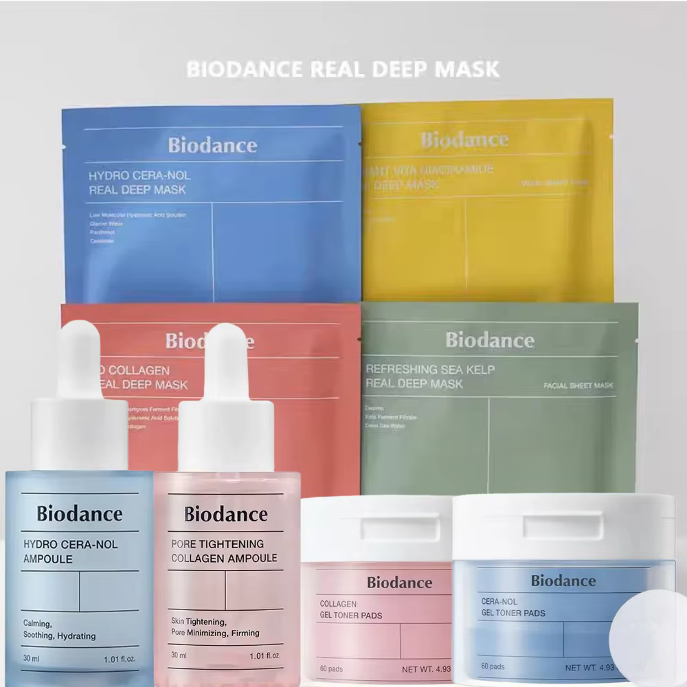Masque Gel Hydratant Profond au Bio Collagène Biodance – Soin Visage Nuit pour Améliorer l'Élasticité de la Peau et Minimiser les Pores