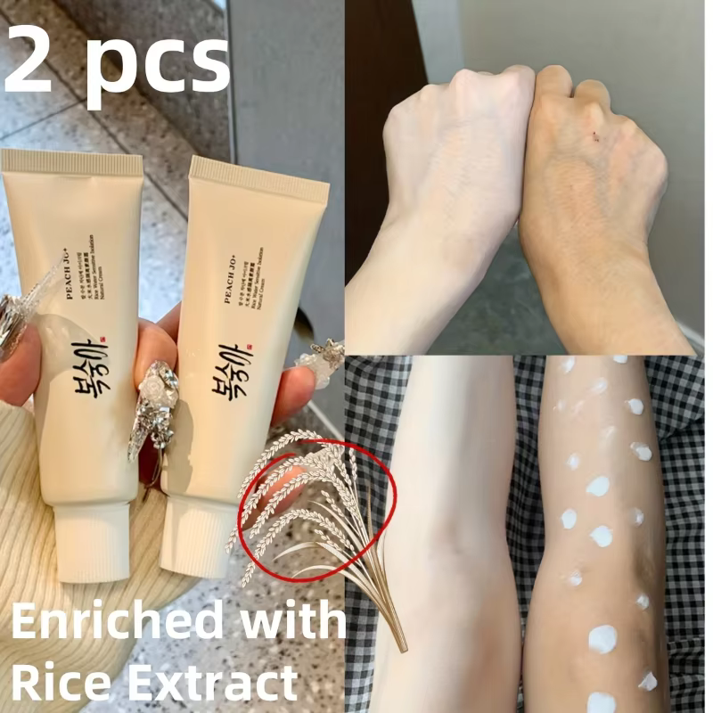 Crème hydratante à l'extrait de riz coréen