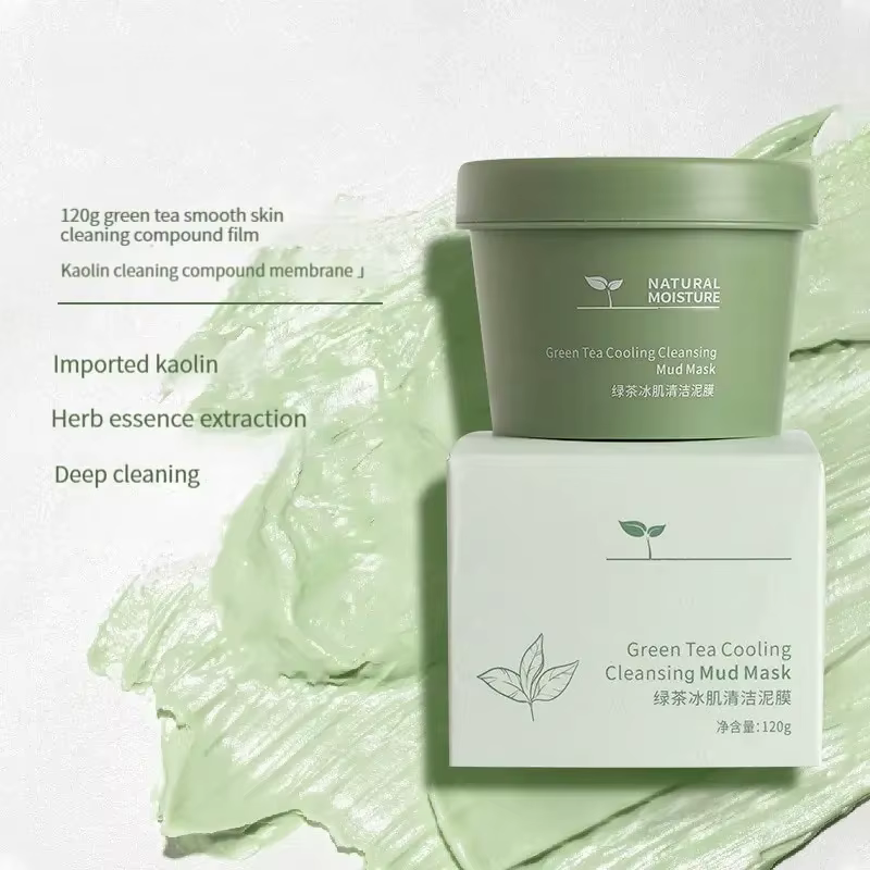 Masque de boue glacée au thé vert
