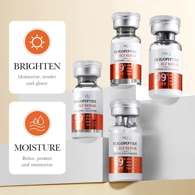 BIOAOUA Oligopeptide visage réparation de la peau ensemble de poudre lyophilisée