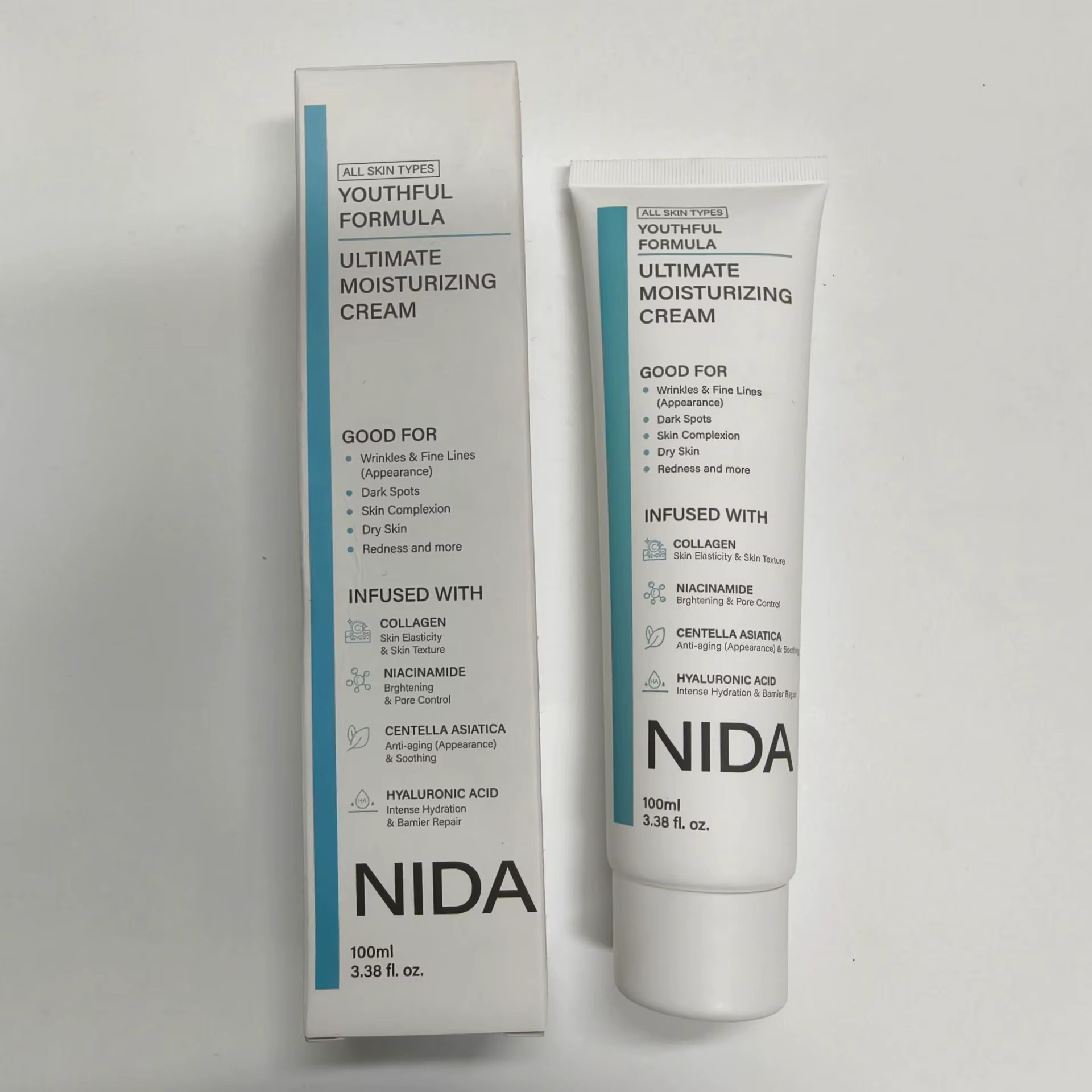 Kit de soin de la peau NIDA de Corée - Crème hydratante ultime