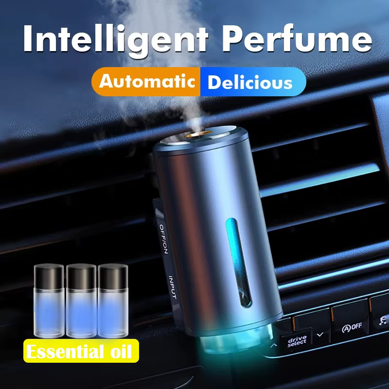 Diffuseur d'arôme électrique, désodorisant dans la voiture, humidificateur à brume pour éliminer les odeurs, accessoires d'intérieur automobile