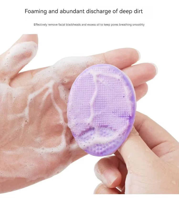 Brosse de lavage du visage en Silicone