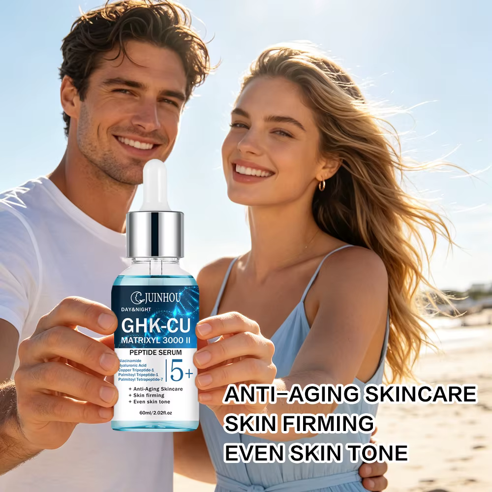 Sérum facial JUINHOU au cuivre bleu pour éclaircir la peau