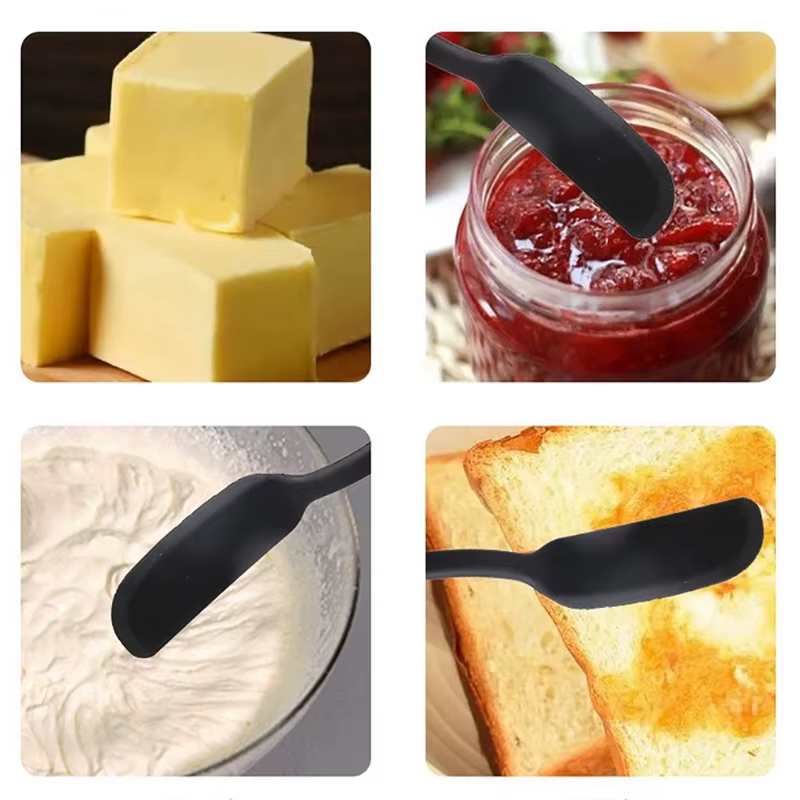 Couteau à beurre coupe-fromage couteau à Dessert au fromage en Silicone crème fouettée pain confiture outils Gadget de cuisine couteaux