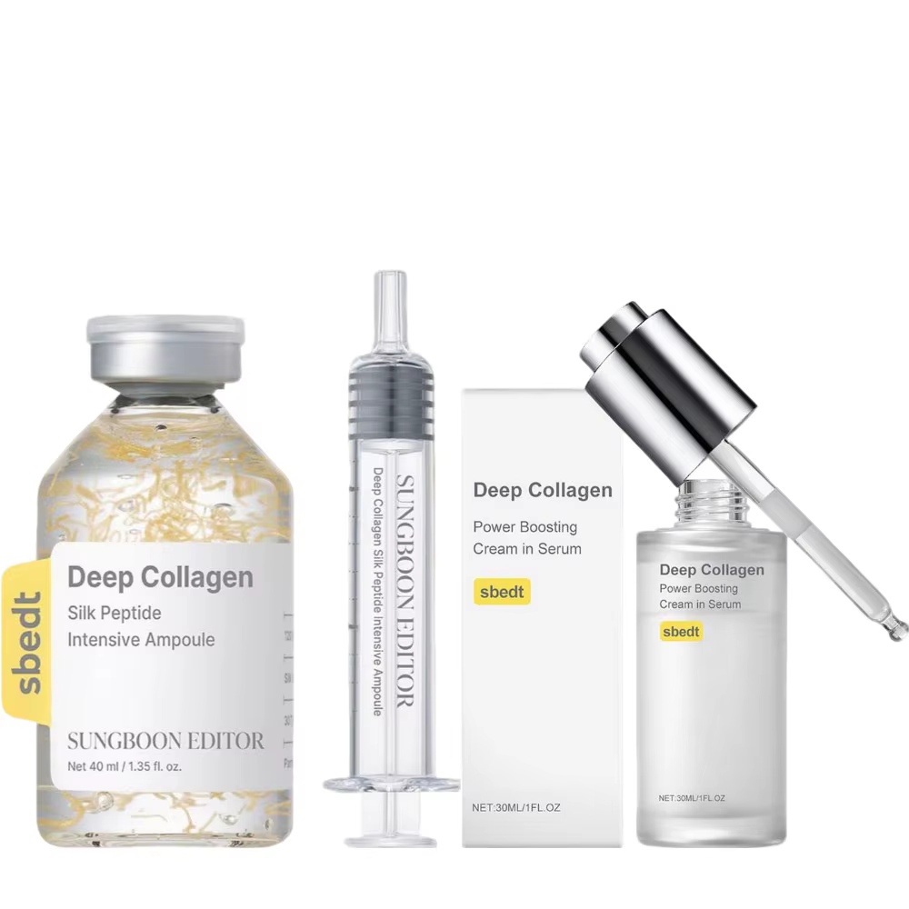 Ampoule liftante intensive au peptide de soie | Sérum anti-âge pour le visage avec collagène et complexe de 30 peptides