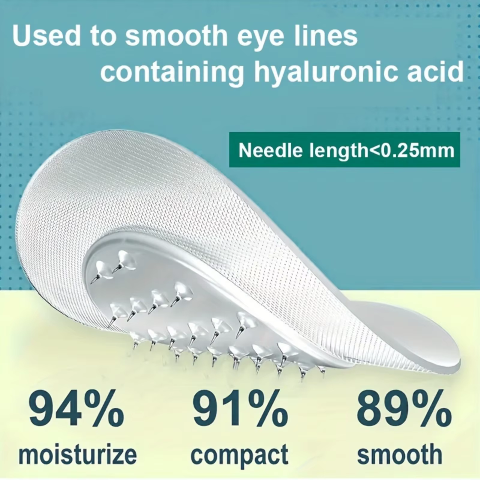 Masque pour les yeux à l'acide hyaluronique