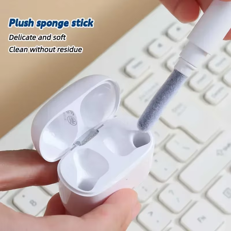 Kit de nettoyage pour Airpods Pro 1 2 3, outil de nettoyage multifonction avec brosse pour écouteurs sans fil, écouteurs Bluetooth