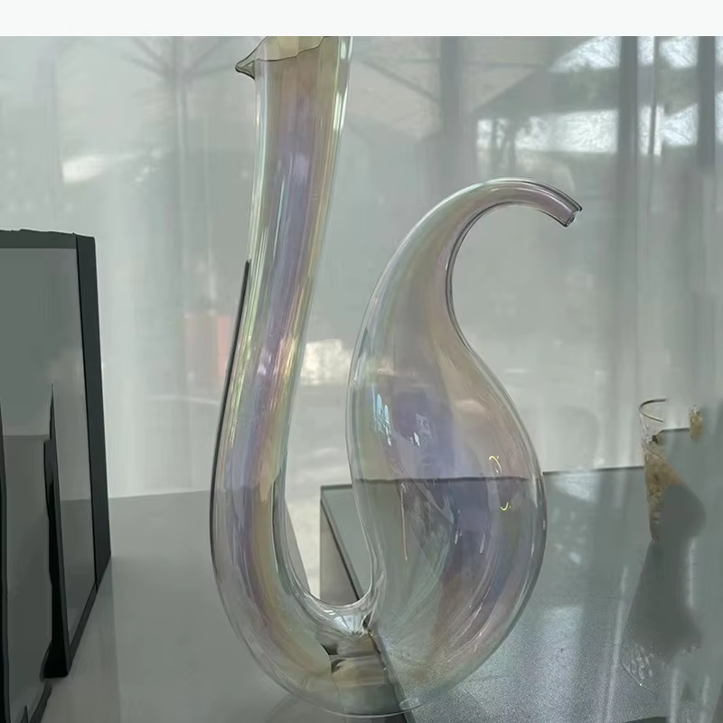 Carafe créative Alien en verre soufflé à la main, distributeur de vin, outils de bar, séparateur de vin, bouteille de vin grande capacité
