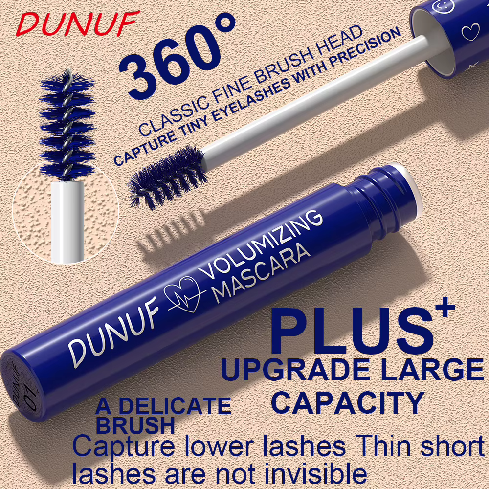 Mascara bouclé coloré imperméable à l'eau séchage rapide Extension de cils cils multicolores maquillage durable Mascara blanc imperméable