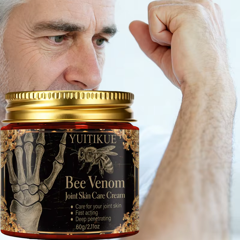 Crème de soin pour la peau des articulations au venin d'abeille