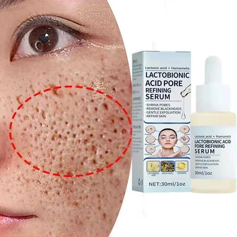 Sérum rétrécissement des pores à l'acide lactobionique