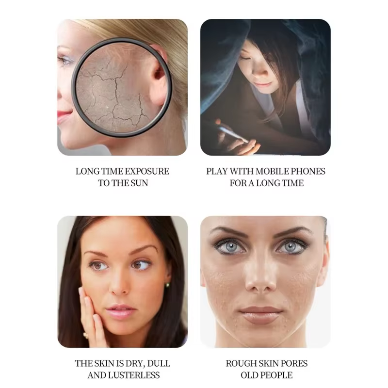 20 pièces/boîte BIOAOUA riz pâte brute sommeil masque Facial hydrater éclaircir blanchissant