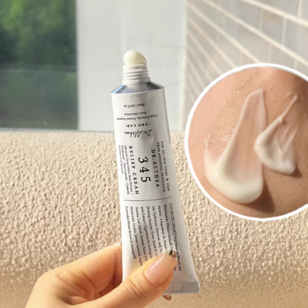 Crème visage 345 Relief ciblant les marques d'acné