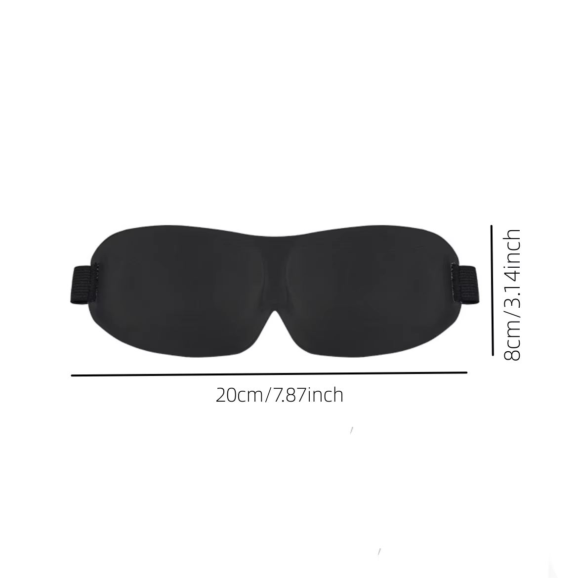 Masque de sommeil profilé 3D