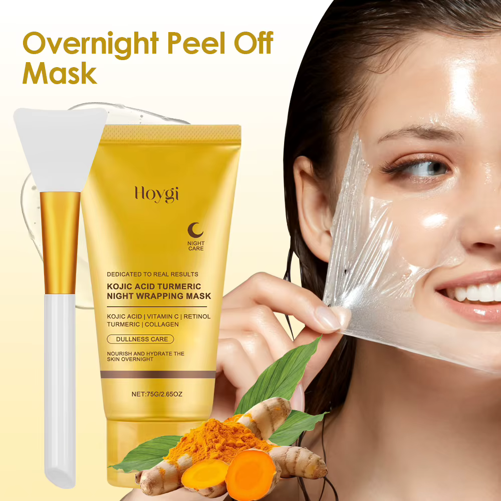 Masque facial décollable au collagène +